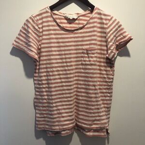 Pink Striped Kids T-Shirt